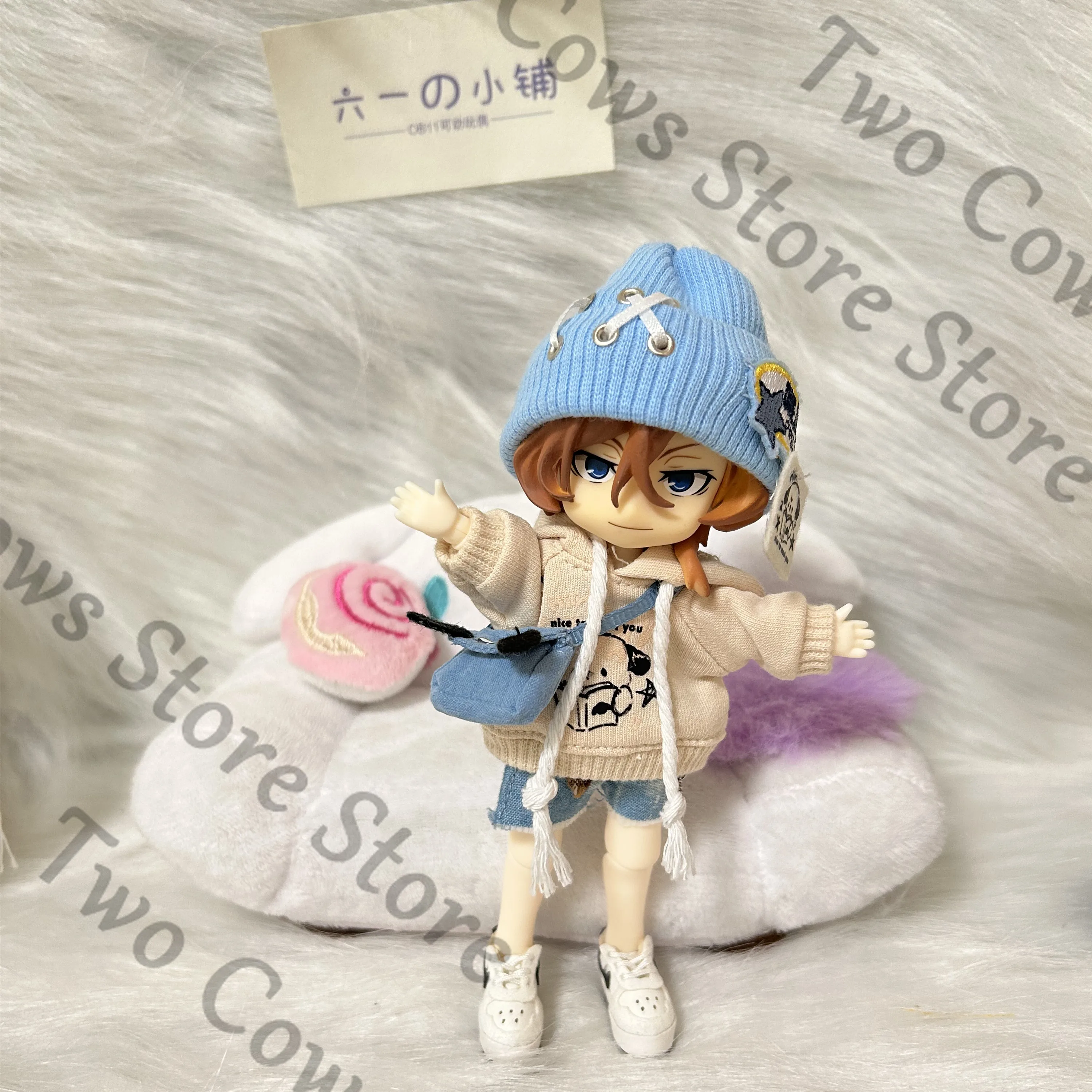 Anime Bungo chiens errants Nakahara Chuya PVC poupée jouets Kits de Garage mobilité commune Figurine modèle Maumet Cosplay dessin animé cadeau ob11