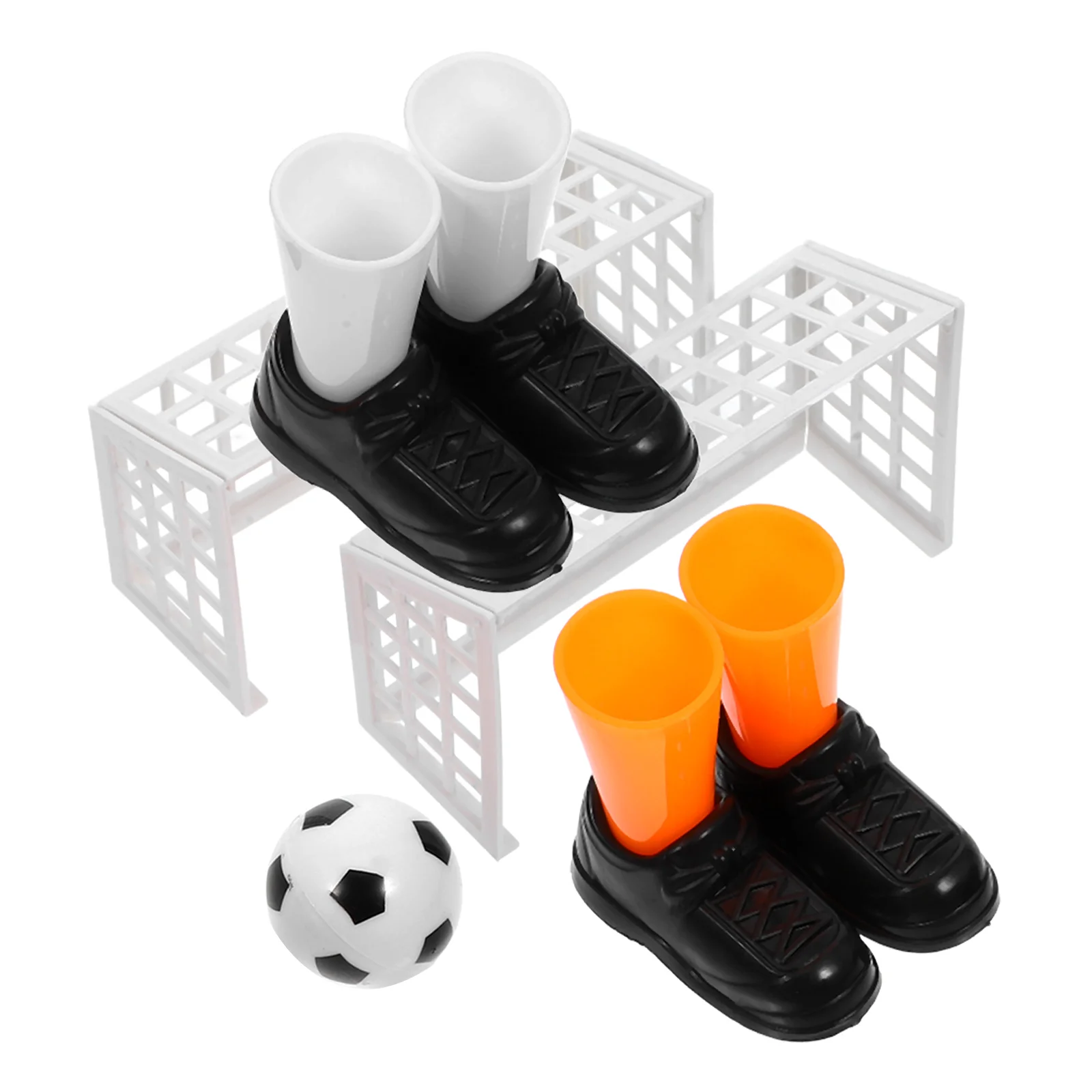 

3 Pcs Desktop Football Game Set Games Prop Fun Sports Toy Mini Football Educational Toy for Kids