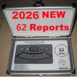 2026 New 6.5.12 Real 62 Reports Portuguese Quantum Magnetic Resonance Body Analyzer Health Analysis Bio Resonant Device Scanner