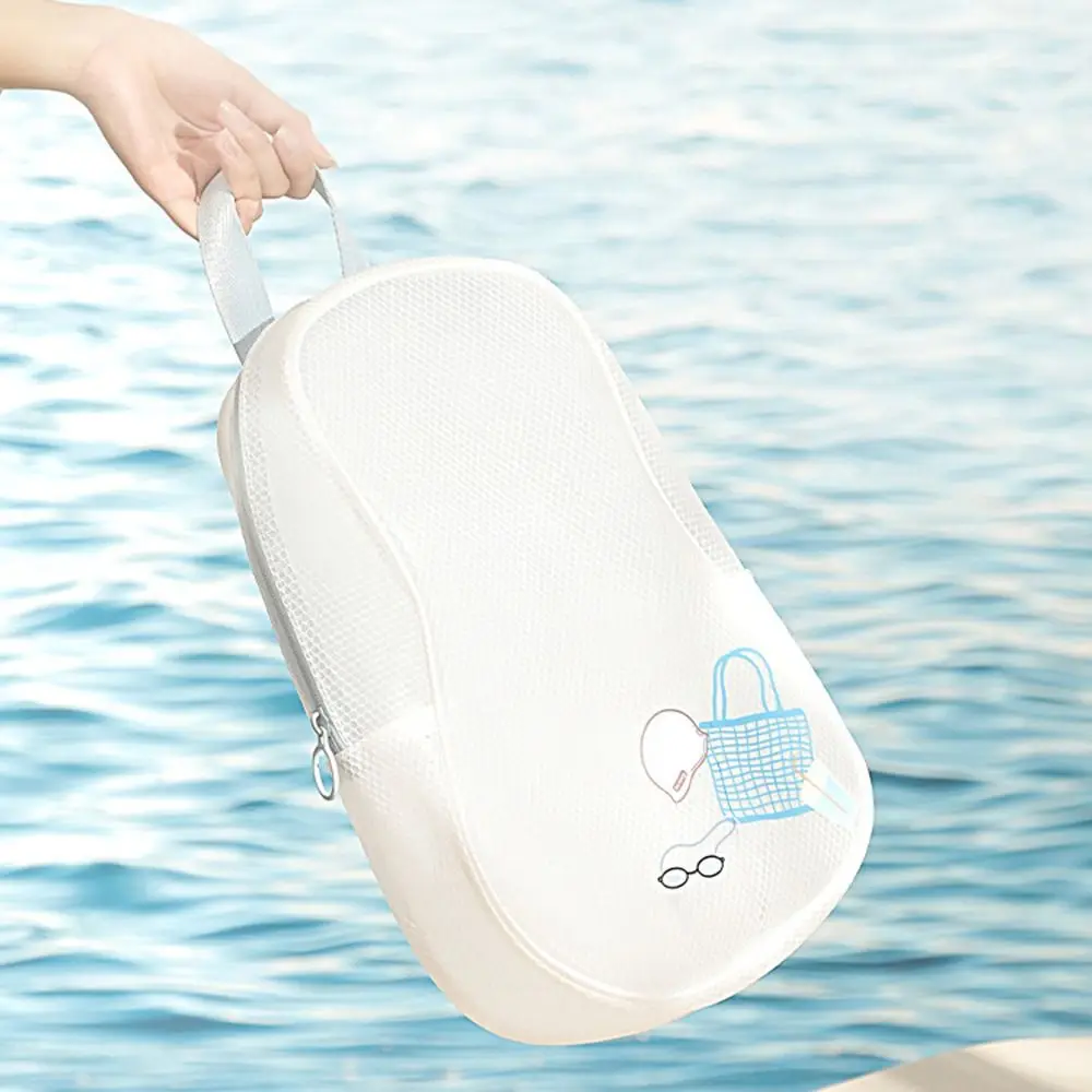 

Casual EVA Waterproof Storage Bag Portable Dry Wet Separation Makeup Bag Large Capacity Zipper Toiletries Organizer Beach Bag