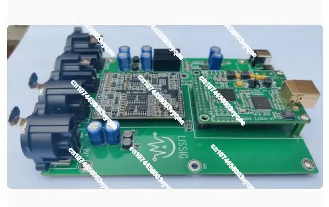 USB ASIO Sound Card XMOS 2-channel Recording Playback Indicator Measurement ES9018 ES9822