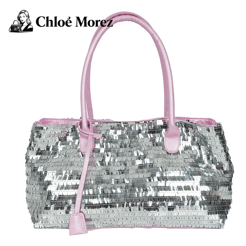 

Fashion Sequin Shoulder Bag, Large Capacity, Casual and Versatile, Hand-held Commuting Bag Handbags for Women
