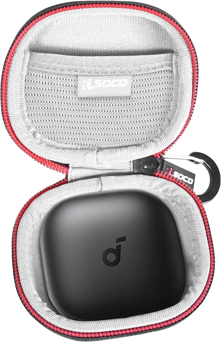 

RLSOCO Hard Case for Anker Soundcore Sport X20/Liberty 4 Pro Noise Cancelling Wireless Earbuds (Case Only)