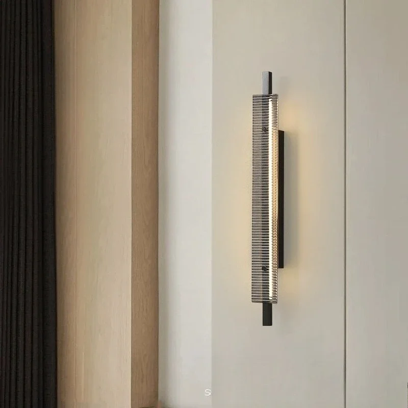 Lámpara de pared sala de estar fondo pared diseñador pasillo lámpara decorativa comedor dormitorio lámpara de noche