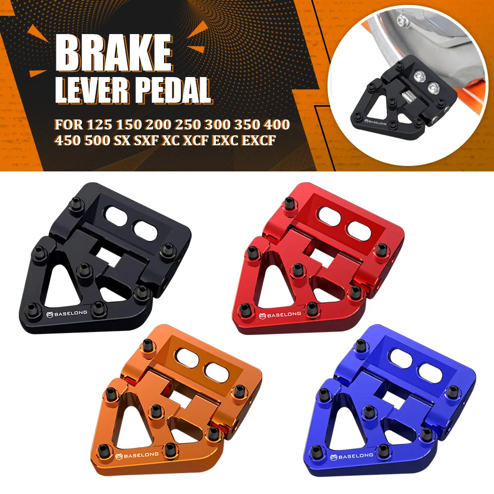 

For GasGas EX / EC 125 200 250 MC EX F/ ECF/ MC F 300 350 400 450 Rear Brake Pedal Folding Step Tip Plate Motorcycle Accessories