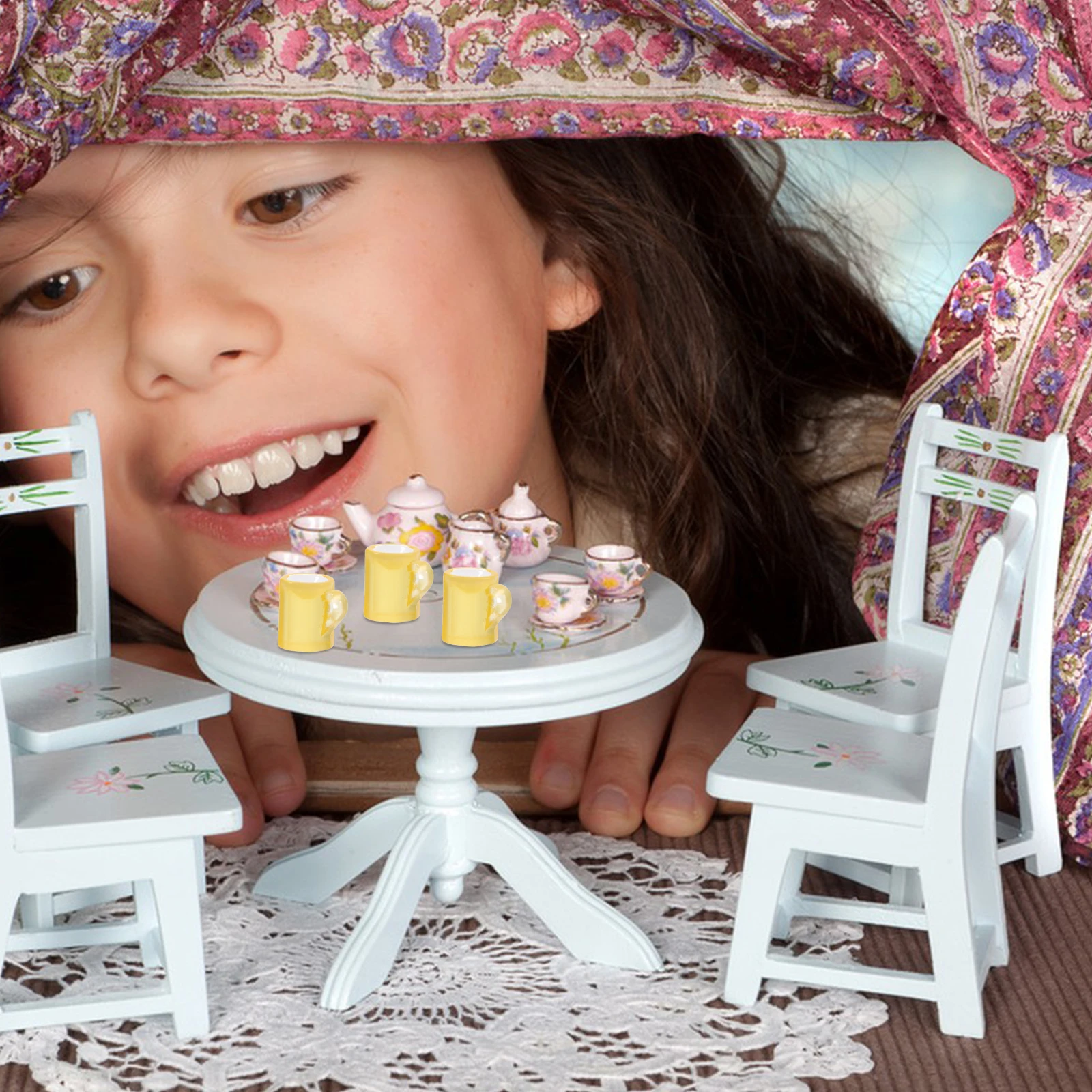 20 Stück Miniatur-Biergläser, 0,59 x 0,47 Zoll, klares Harzmaterial, vielseitige Basteldekoration für Versammlungen, kreative Geschenkidee