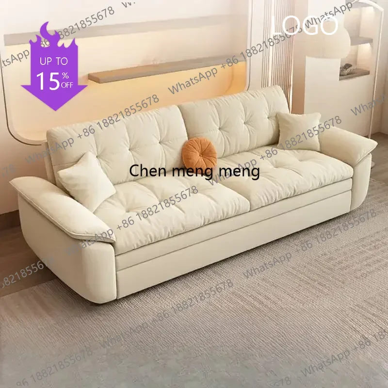 Q181 Minimalist Living Room Sofas Pull Out Puffs Folding Living Room Sofas Compression Lazy Entertainment Divano Trendy Furnitur