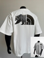 New Fashion Men's 2025 Cotton Printed Large Size Heavy Retro Rock Short Sleeve T-Shirt Top Men's Clothing T Shirts for Men