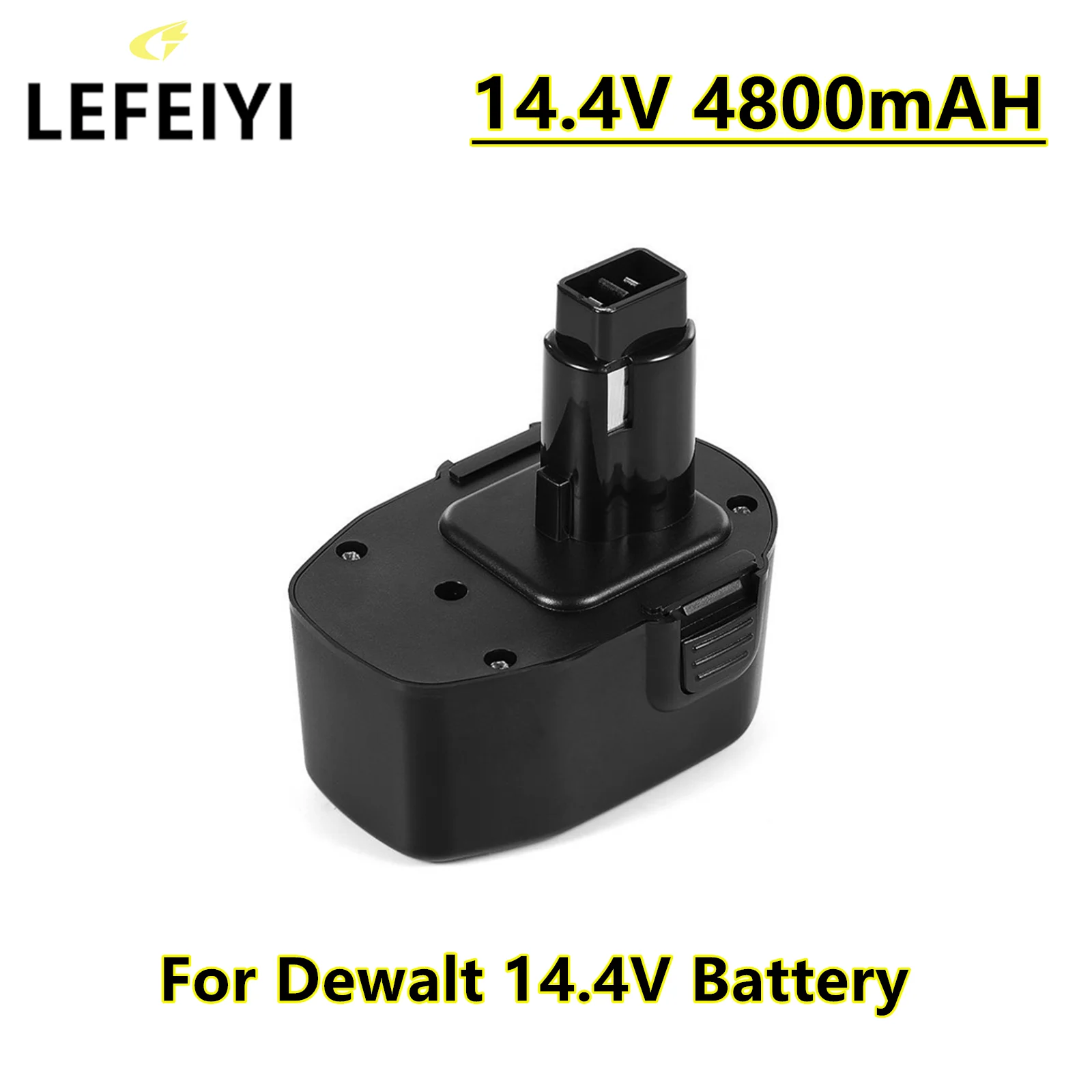 

Ni-CD 14.4V 4800mAh Replacement Battery for Dewalt XRP DC9091 DC9094 DW9091 DE9091 DE9092 14.4 Volt Cordless Power Tools