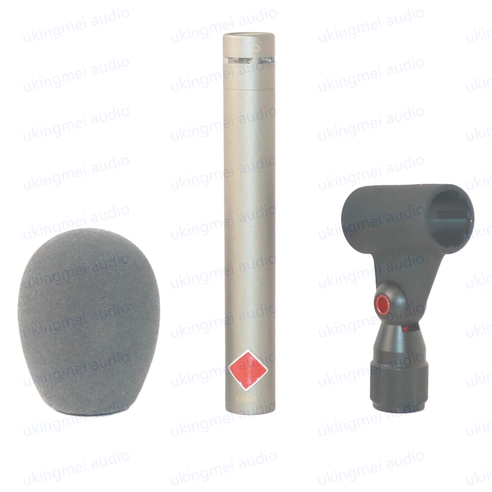 Microfone condensador cardióide de diafragma pequeno para palco coro instrumento gravação lápis microfone instalado para estúdio ao vivo