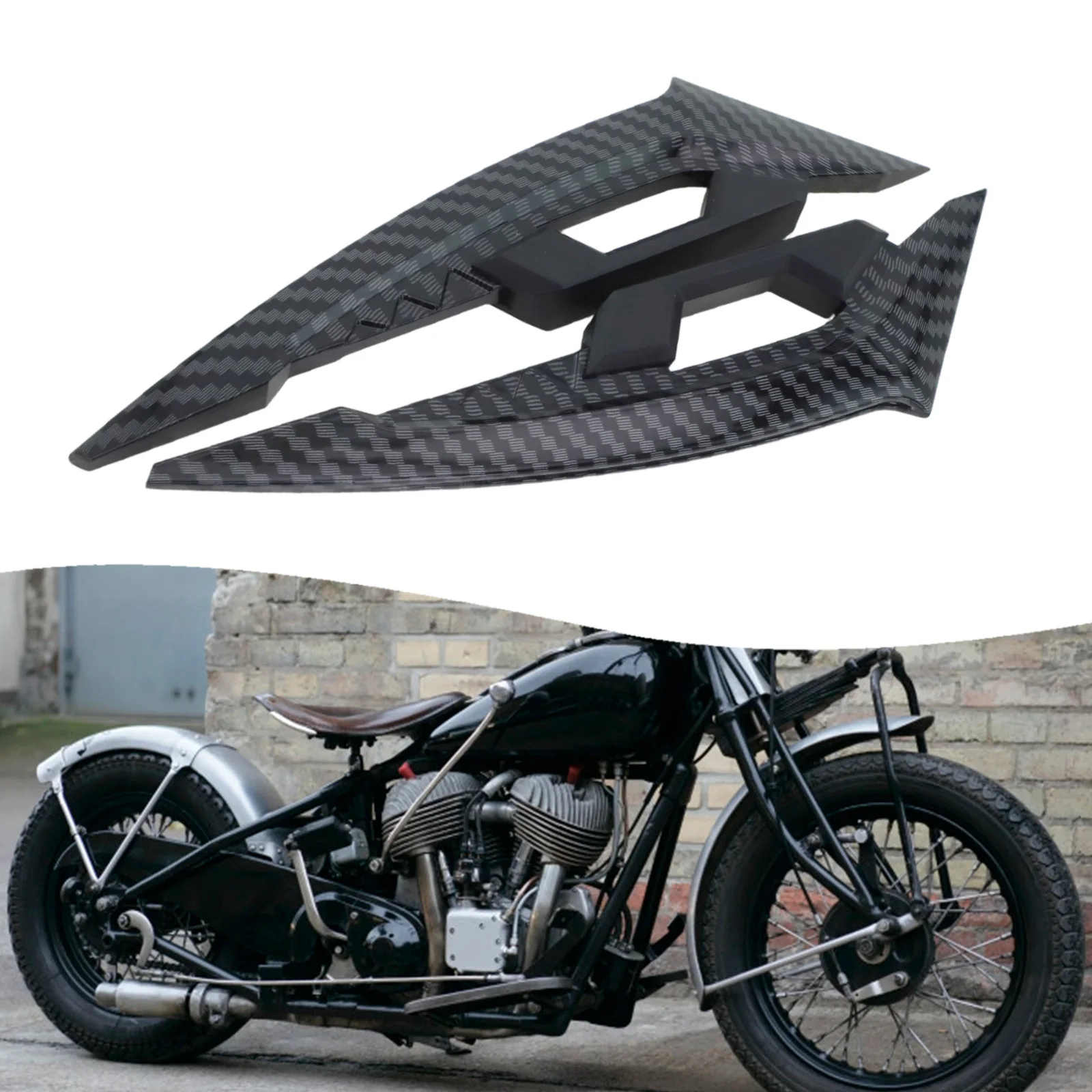 

Aerodynamic Spoiler Winglet Decoration Anti-corrosion And Wear-resistant Direct Installation Eye-catching Design
