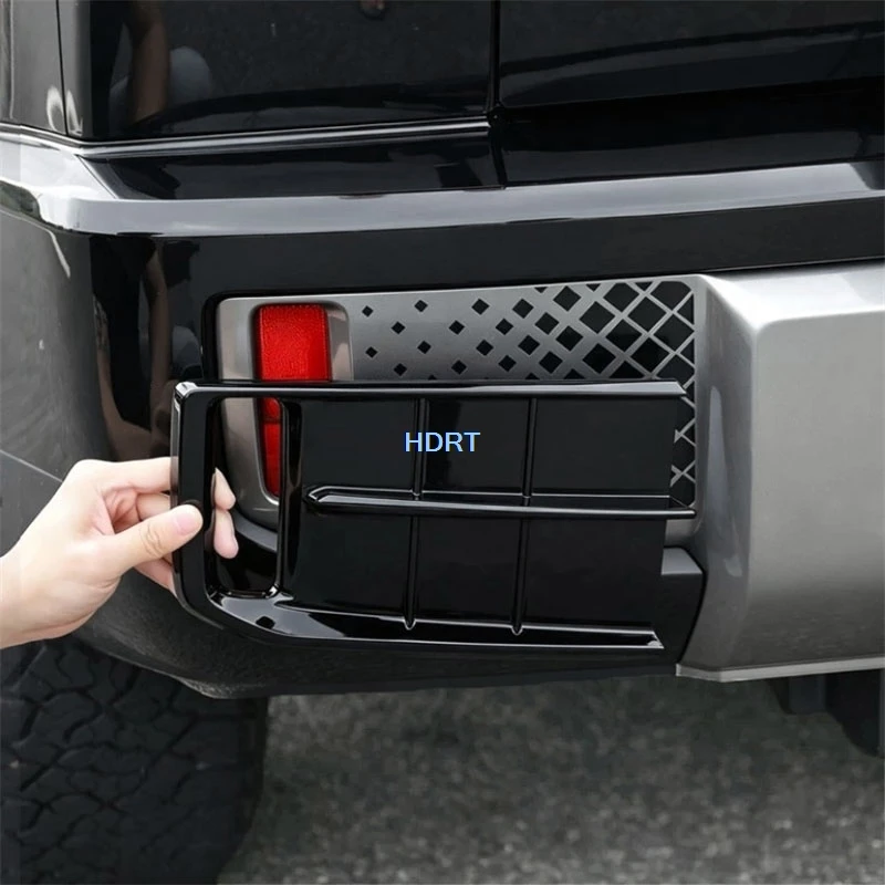 For GWM Haval H10 2026 + Car Style Rear Fog Light Shell Frame Tail Lamp Cover Protector Decoration Accessories Exterior Sticker