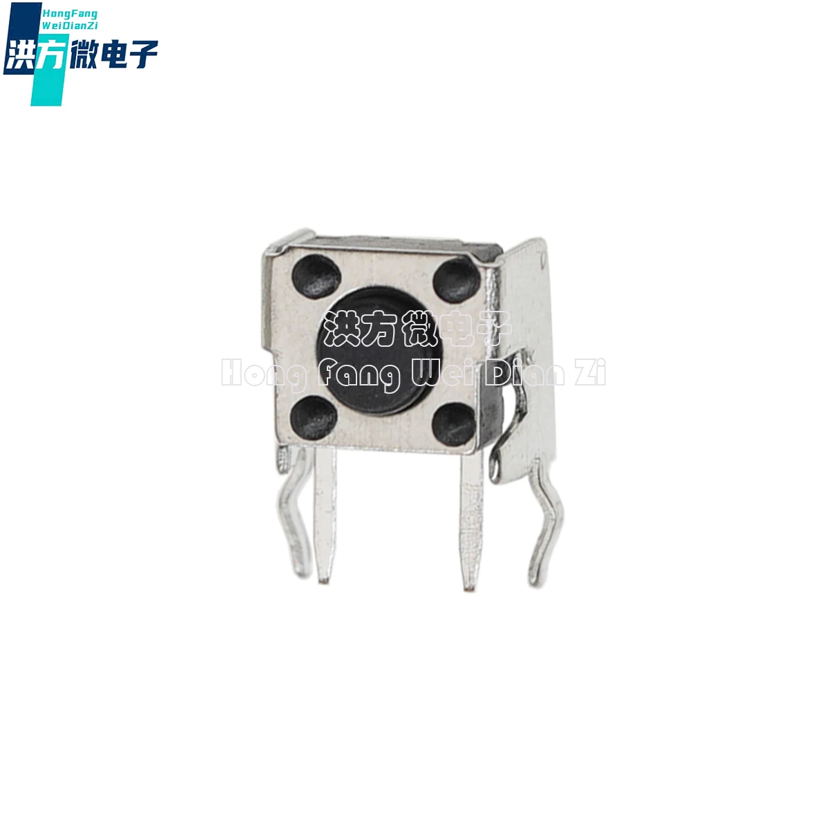 100 шт. оригинальный, горизонтальный вставной сенсорный выключатель, однополюсный, одиночный бросок, 50 мА, 12 В, L = 7,5 мм, W = 6 мм, H = 4,3 мм, стандартный