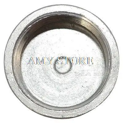 2PCS Stainless steel Pipe fitting Cap 1 1/2" 1.5" threaded Type 304 NPT