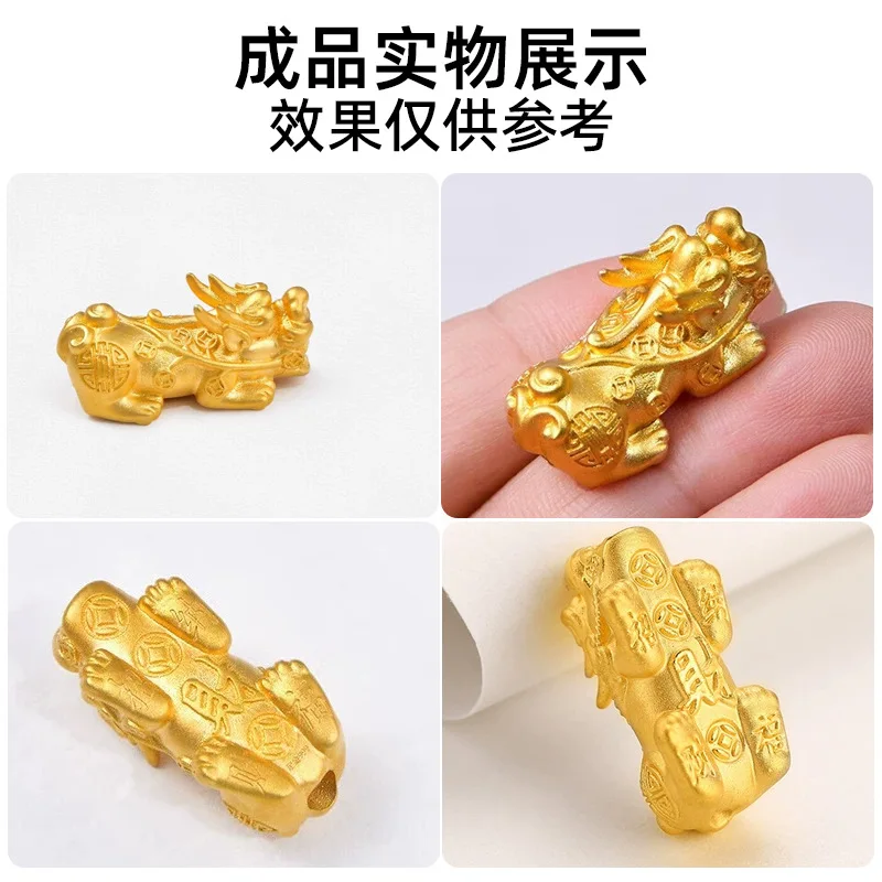 Jewellery plaster moulds Pi Xiu solid bead bracelet plaster moulds Gold and silver pendant casting moulds Gold casting tools