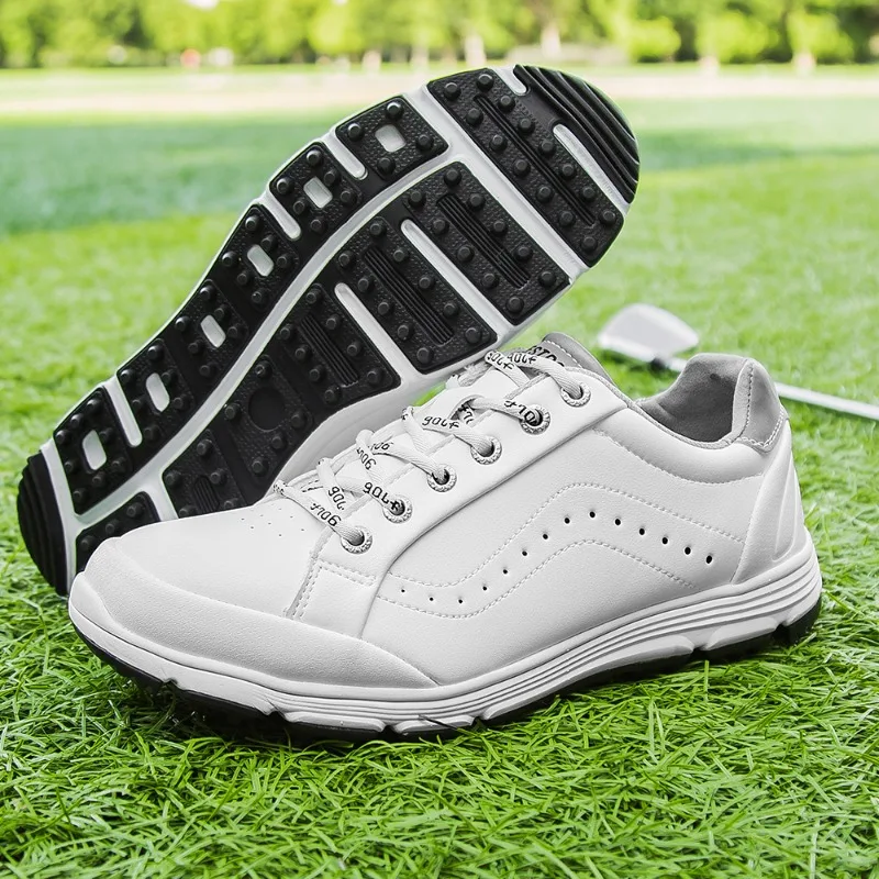 

Professional Golf Shoes Men's Breathable Golf Training Shoe Outdoor Waterproof and Non-slip Sports Shoe Lightweight Walking Shoe