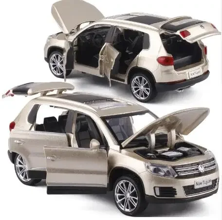 High simulation 1:32 Alloy Pull Back Toy Car Model Musical Flashing Six Open The Doors Diecast Metal For Kids Toys