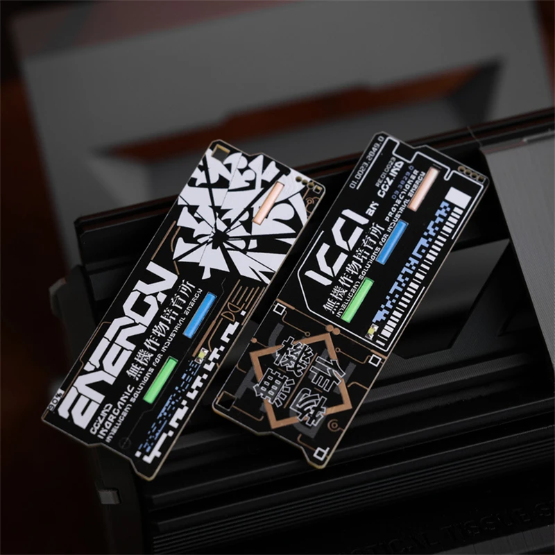 Wuji Crop Cultivation Institute Identification Module Patch PCB Board NATG215 Chip LED Light Luminous Tactical Badge for Bag