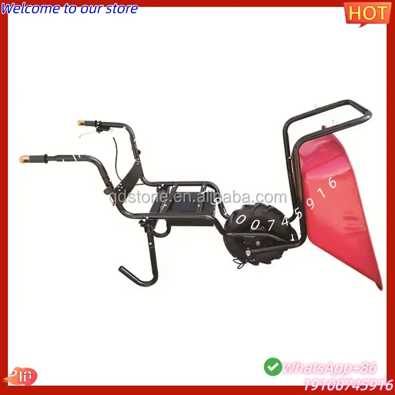2026Hot EWB700 Electric Wheelbarrow 500W Motor Wheels Garden Cars CE/SGS/SAMTA/BSCI/ China Factory