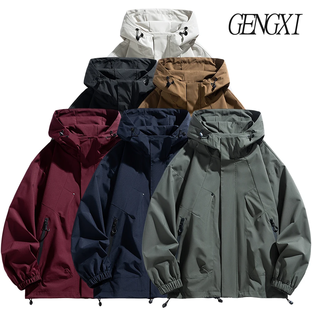 

Autumn/Winter New Arrival Windproof Waterproof Plus Size Workwear Jacket Outdoor Sports Multi-Functional Warm Windbreaker Coat