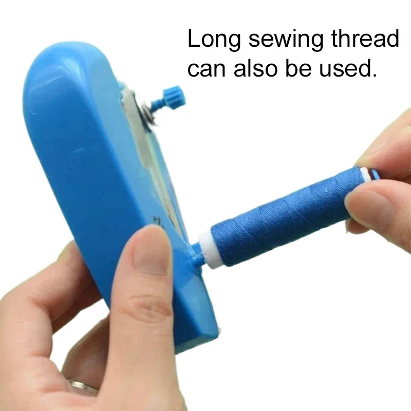 ماكينة خياطة خارجية محمولة، معدات سفر بسيطة لإصلاح الملابس والسلع المنزلية وأدوات الخياطة اليدوية
