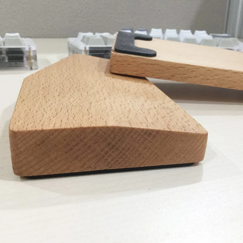 Ergodox Keyboard Wrist Rest Customized Wooden Hand Support Ergonomic Split Keyboard Hand Rest Mechanical Keyboard Accessory Gift