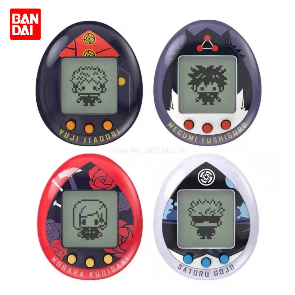 Bandai original Tamagotchi Jujutsu Kaisen goro Itadori Kugisaki Electronic Virtual Pets Toys for Children Collectible Gift Toy