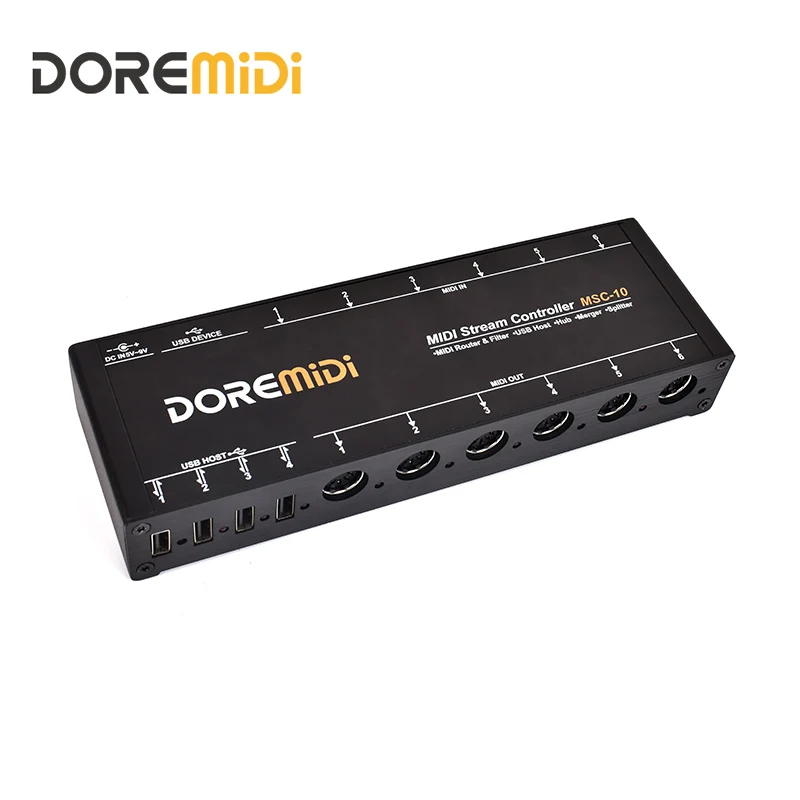 DOREMiDi MIDI Stream Controller  MSC-10 Route and Filter MIDI Messages