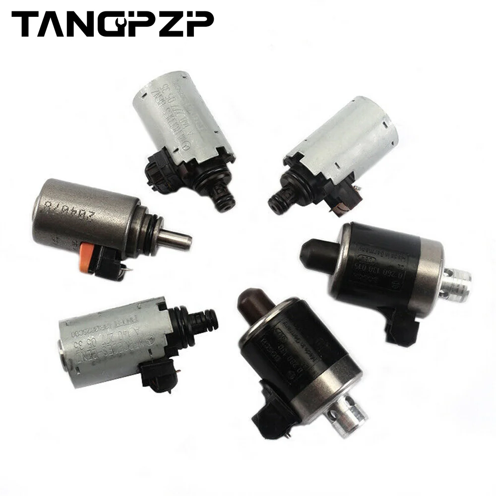 

722.6 6PCS Solenoids 5-Speed Automatic Transmission Valve 1402770035 1402770098 for Mercedes Benz S320 S350 S420 DODGE SPRINTER