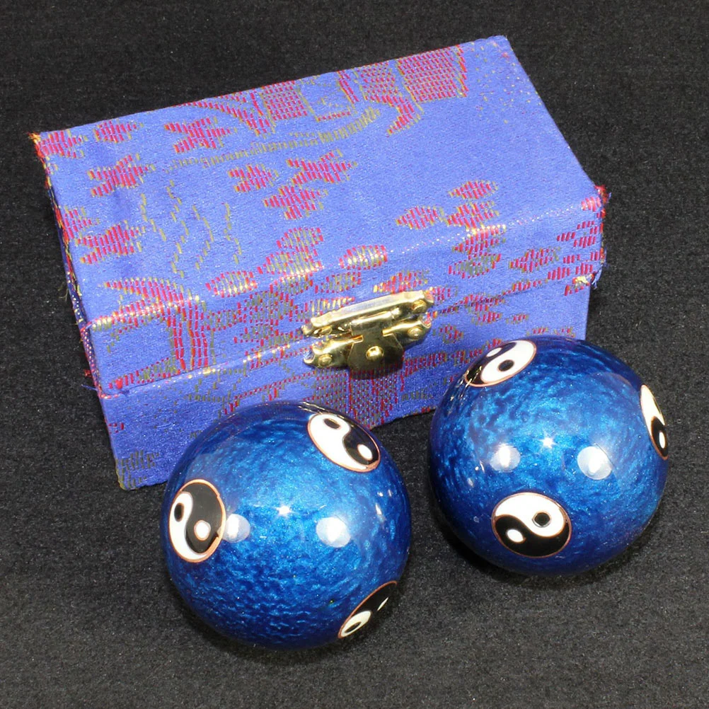 Chinese Stress Balls Health Massage Handball Rolling Handballs Massaging Fitness