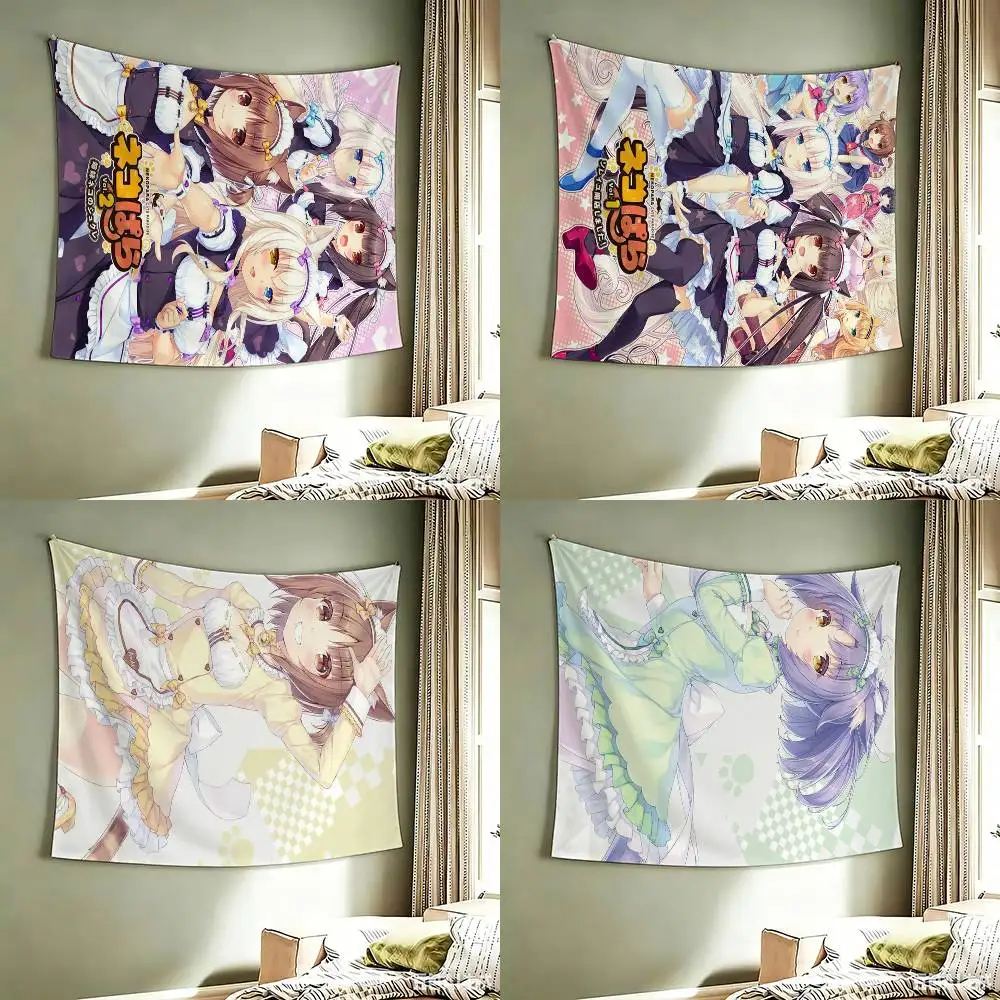 NEKOPARA Game Anime   flag Best Price Decoration Outdoor Picnic Party Art Hanging Party
