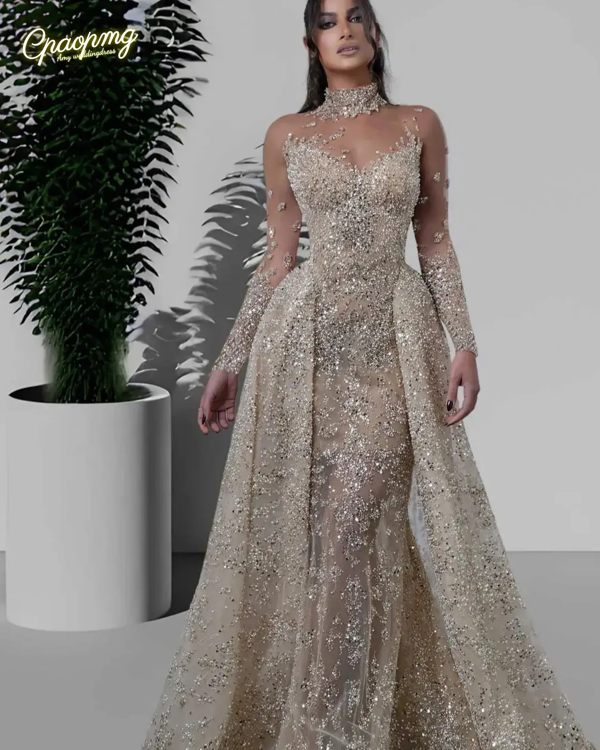 

Элегантные блестящие платья русалки для выпускного вечера по индивидуальному заказу, милые блестки длиной до пола, вечерние платья принцессы невесты Vestidos De