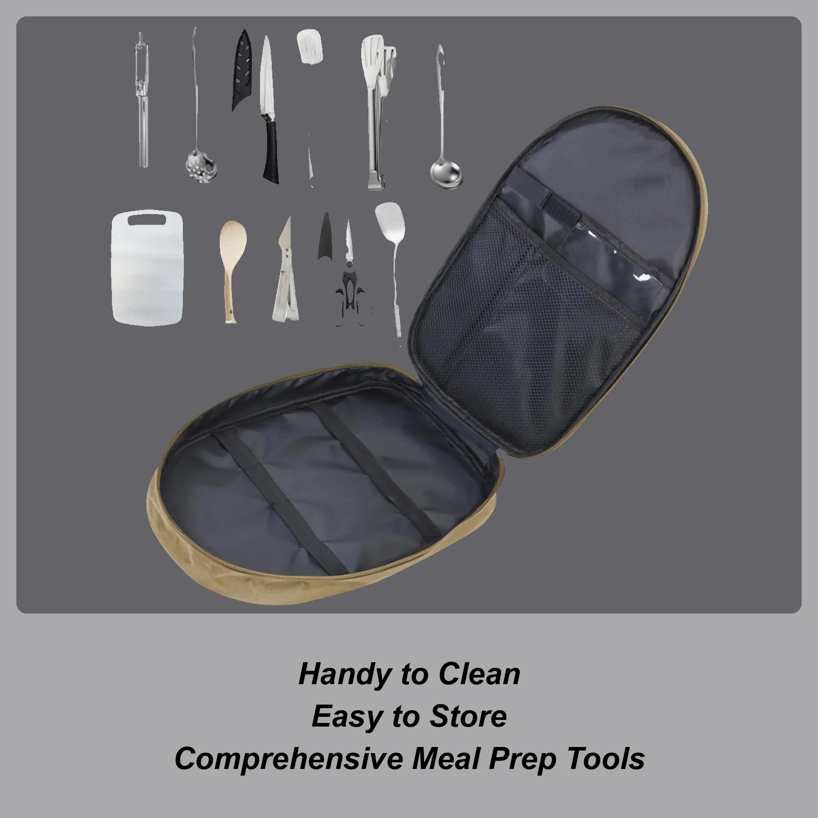 

Camping Cooking Utensils Camping Kitchen Gear Equipment Portable Cookware Equipment Utensils For Outdoor Trekking BBQ Men Women