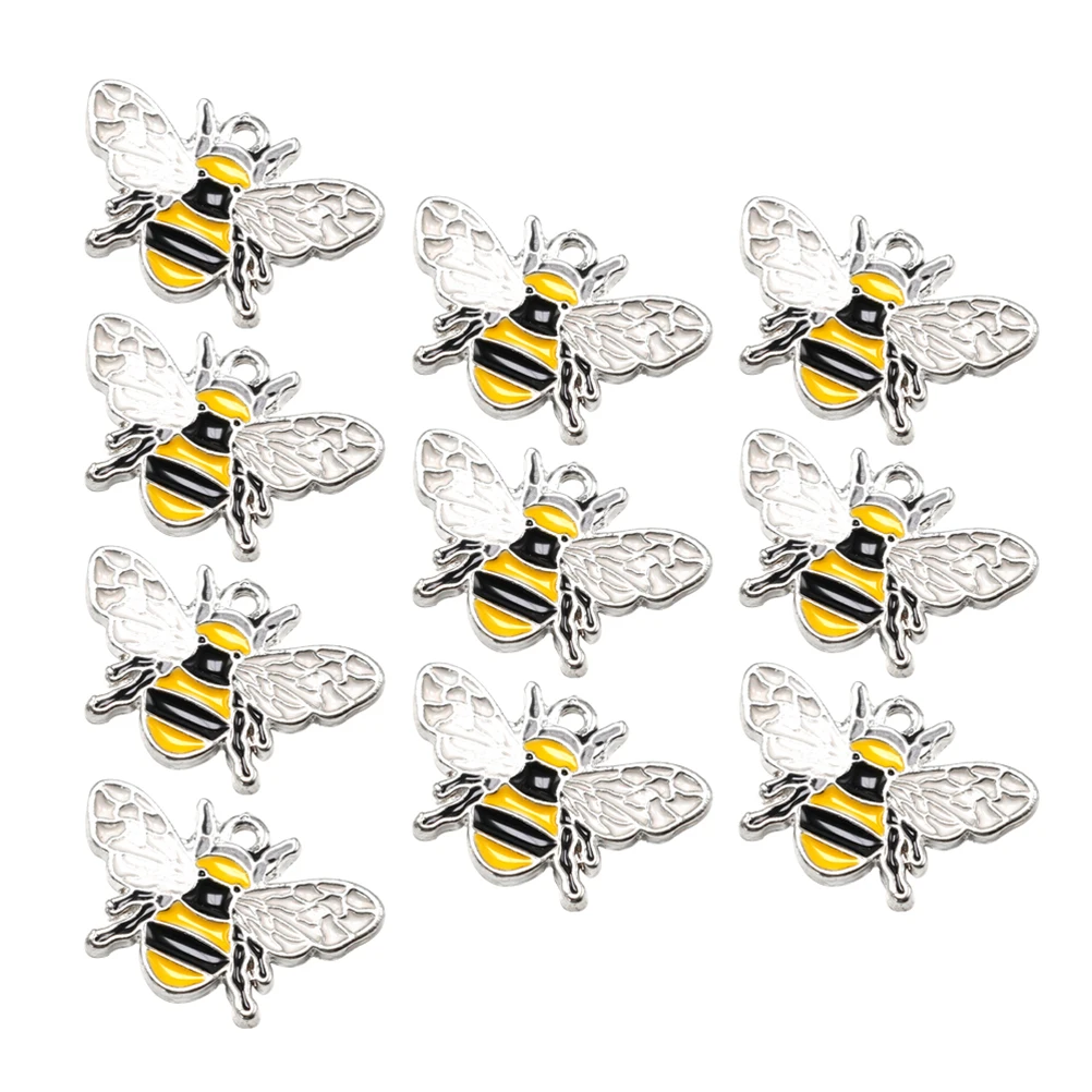 

10 Pcs Alloy Pendants Unique Charms Jewelry Making Accessories Silver Necklaces Bracelets Earrings Decorative Charms for