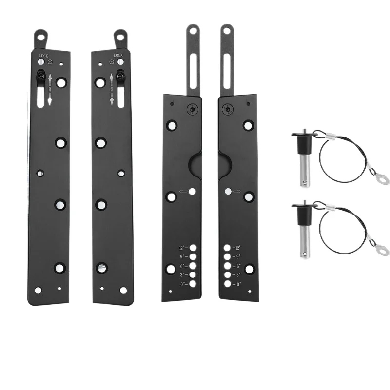 Line array audio hangers, aluminum profile hangers, line array cabinet hangers, professional speaker accessories