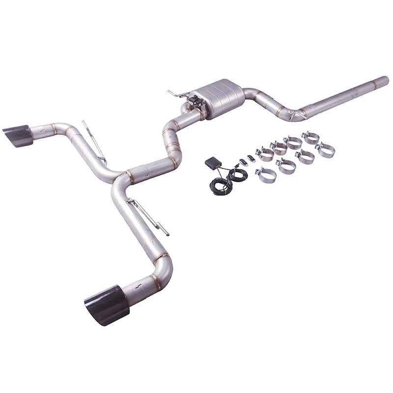 

【 Customized Product 】 Suitable for the exhaust system muffler of Volkswagen Golf 8GTI MK8 2.0T 1.4T Catback with valves
