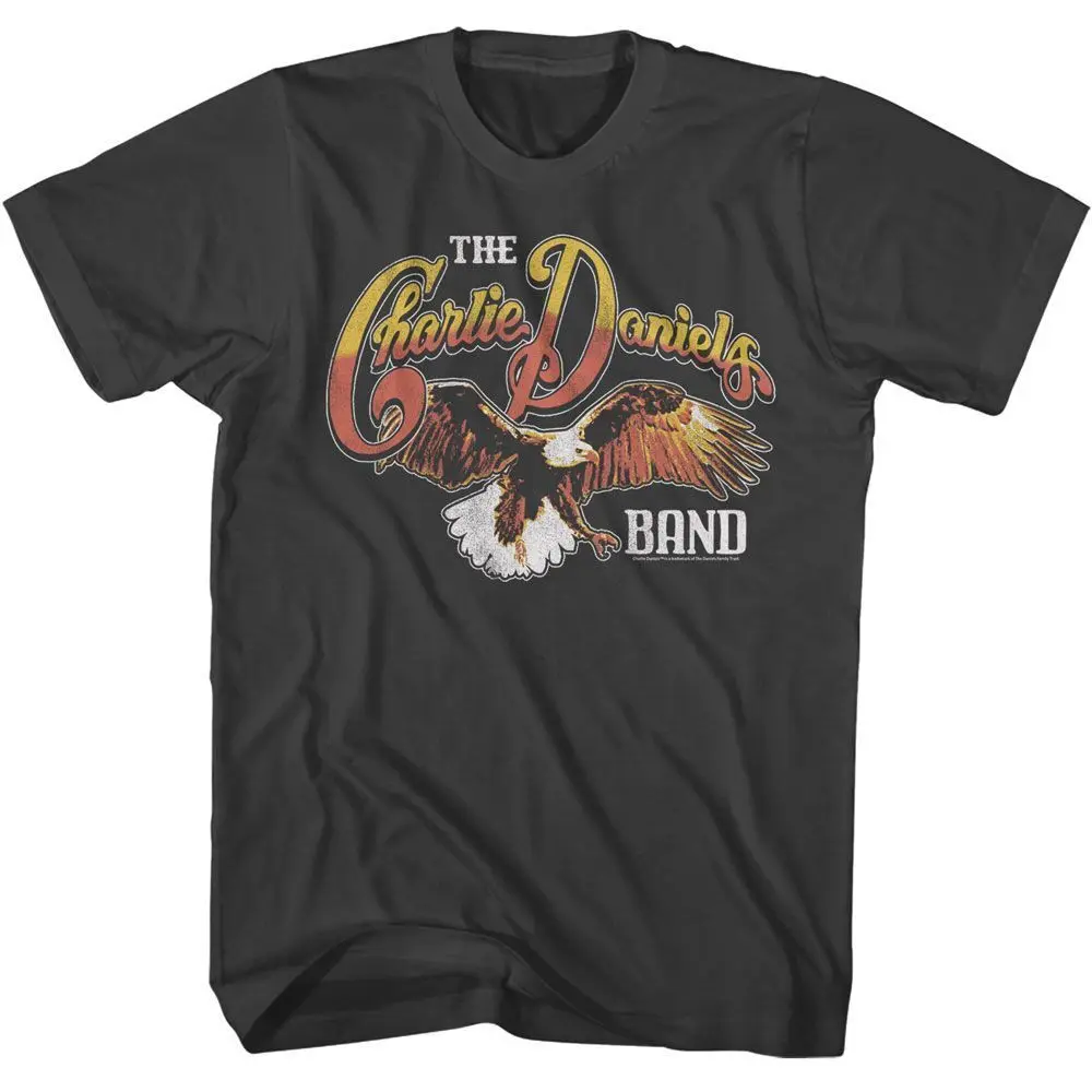 Charlie Daniels Band Tri Color Eagle Smoke Adult T Shirt