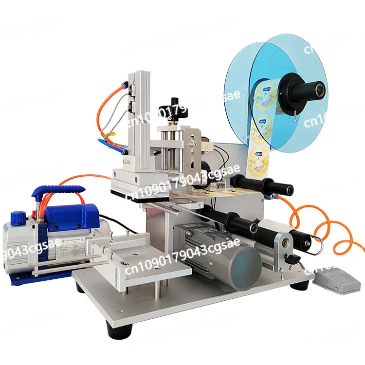 

Small Semi-automatic Flat Labeling Machine Square Bottle Self-adhesive Labeling Coding Labeling Machine