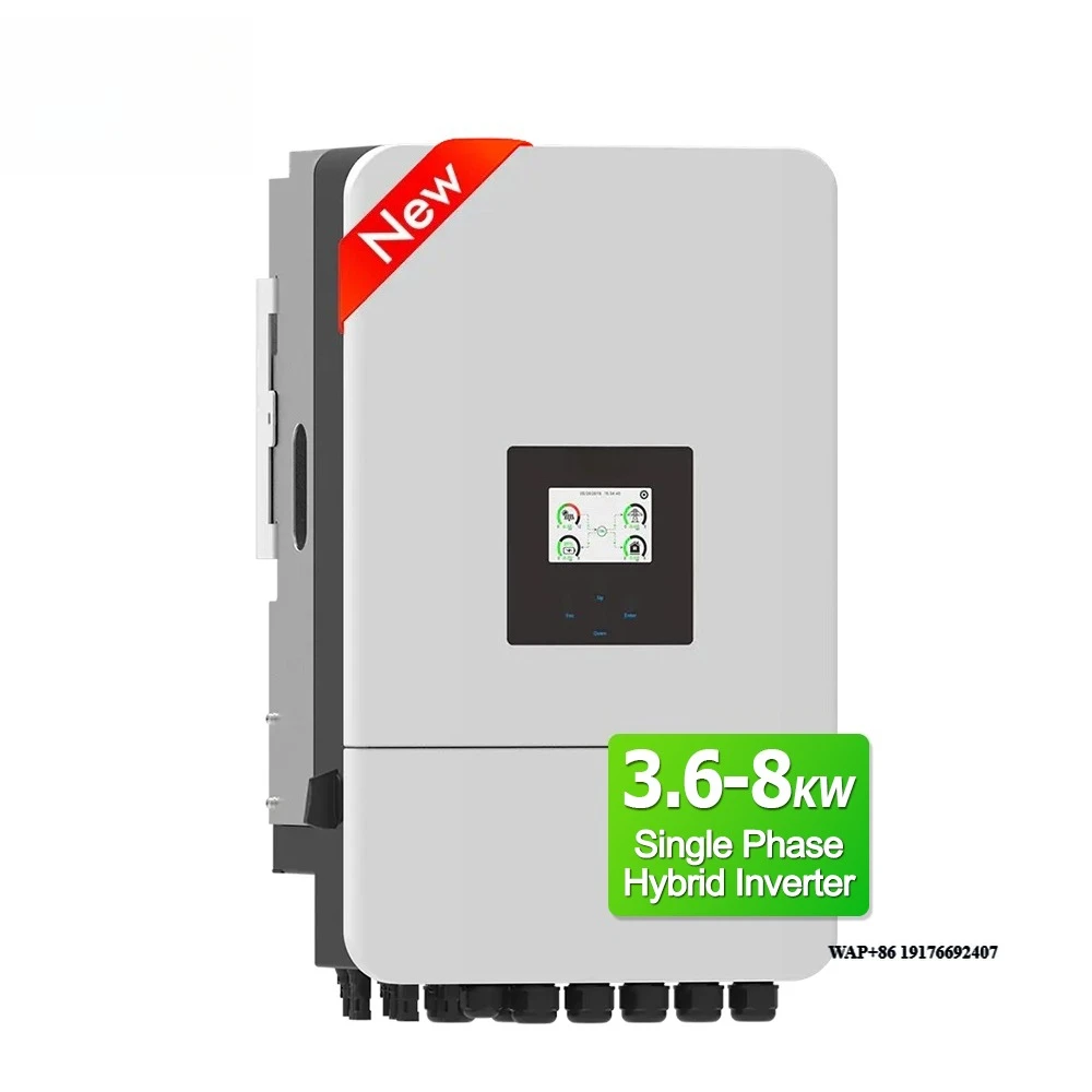

2025 Deye New Arrival Hybrid Inverter 3.6KW 5KW 6KW 8KW Solar Inverters for Residential Systems