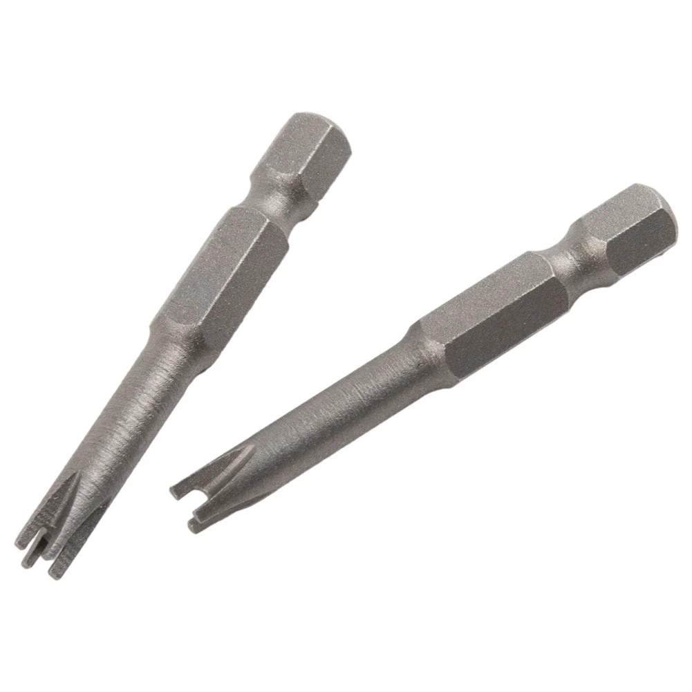 Kruiskopschroevendraaier Bits Schroevendraaier Bits Set Grey Ph2 U Y-Vorm 7 Stks/set Gelegeerd Stalen Binnenste Kruisschroevendraaier