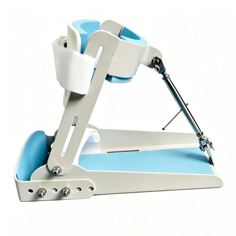 Home use of foot droop aligners correction of varus and Achilles tendon contracture muscle tension high ankle stiffness