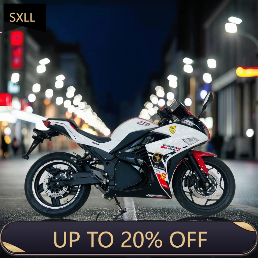 

SXLL Factory Priced 72V Lithium 3500W Racing Bike 120km/h Moto Electrica Sportbike Electric Motorcycle