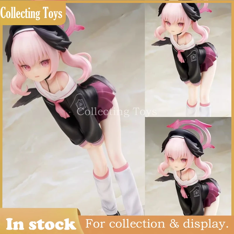 

В наличии: Фигурка аниме-персонажа Шимоэ Коару из Blue Archive, милая девочка, коллекционная модель из ПВХ, украшение для стола, игрушка для детей, на заказ