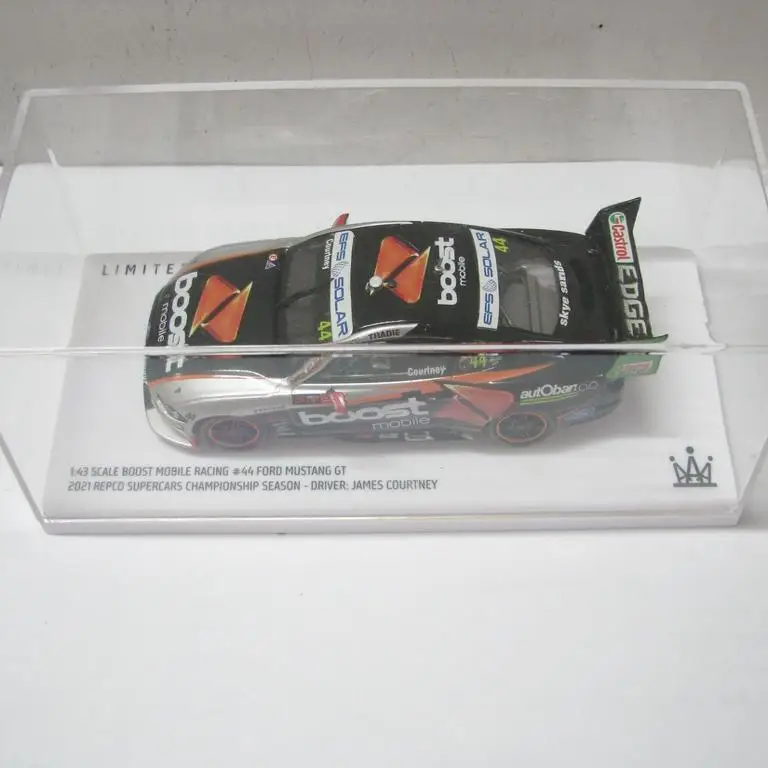 

Diecast 1:43 Scale AUTHENTIC FORD MUSTANG GT Ford Mustang #44 2021 Alloy Car Model Collectible Toy Gift Souvenir Display