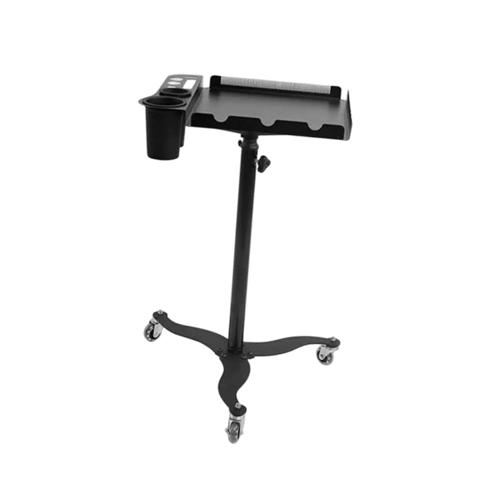 Hair Salon Rolling Cart Tray Hair Extension Tool Tray Cart Instrument Tray Stand Mobile Salon Storage Tray Trolley