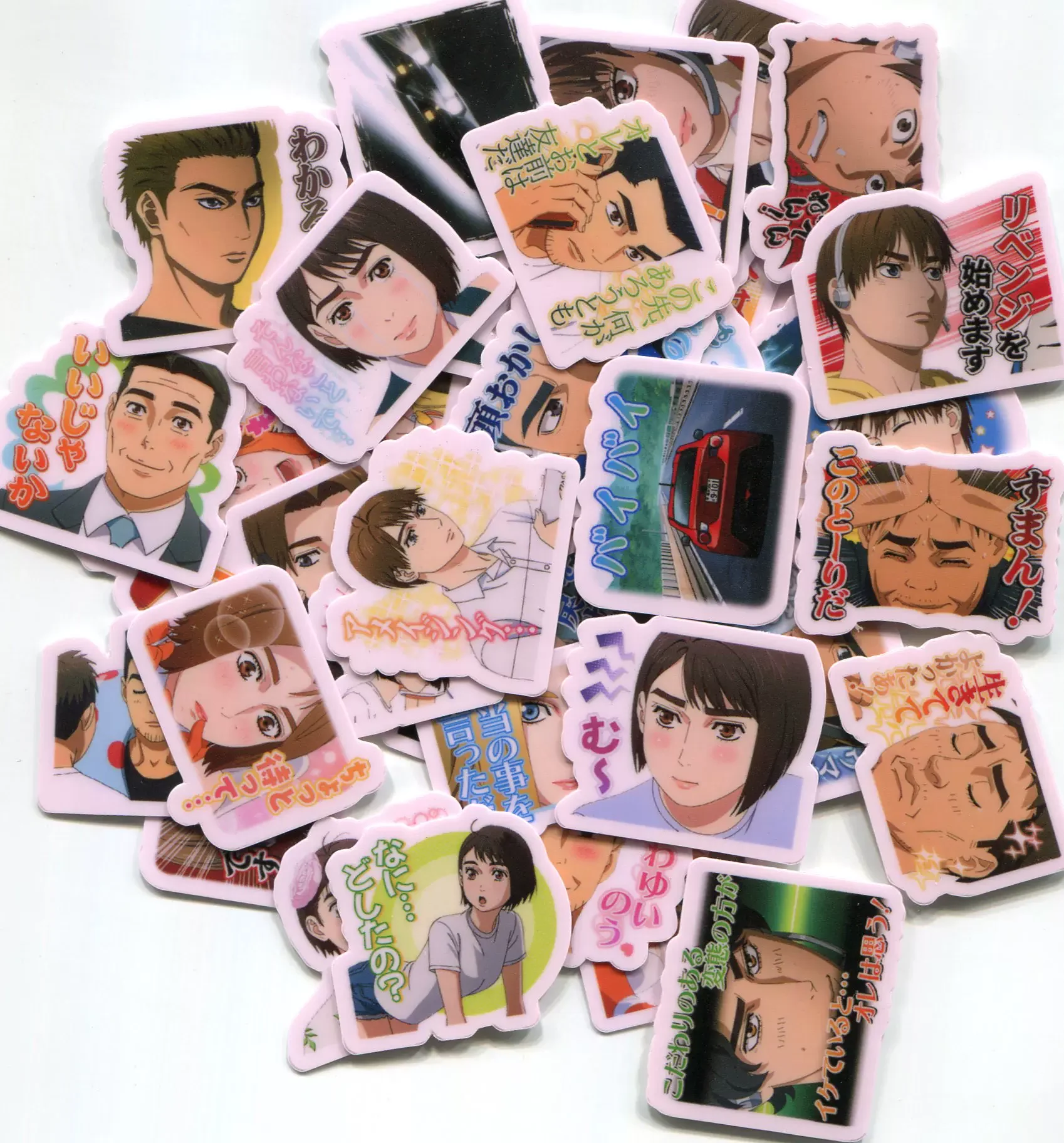 40pcs/pack Kanata Rivinton  GHOST 2-3cm waterproof DIY  sticker