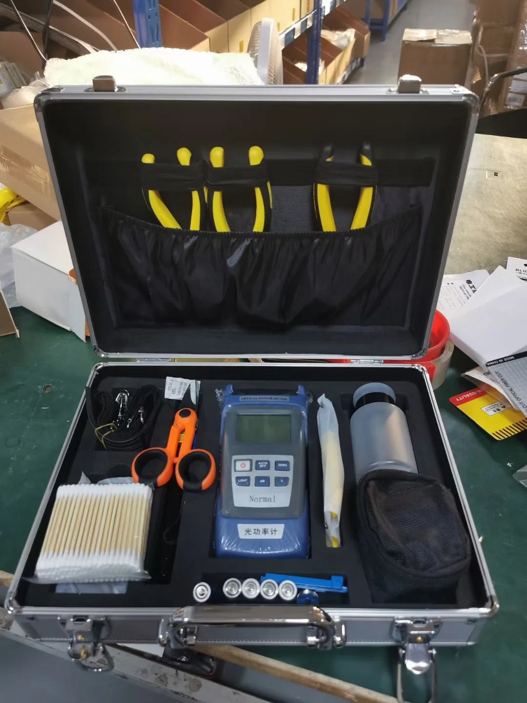 Cold Connecting Tool Box Fusion Tool Set Fiber Tool Kit Optical Fiber Cable Aluminum Alloy - view 2