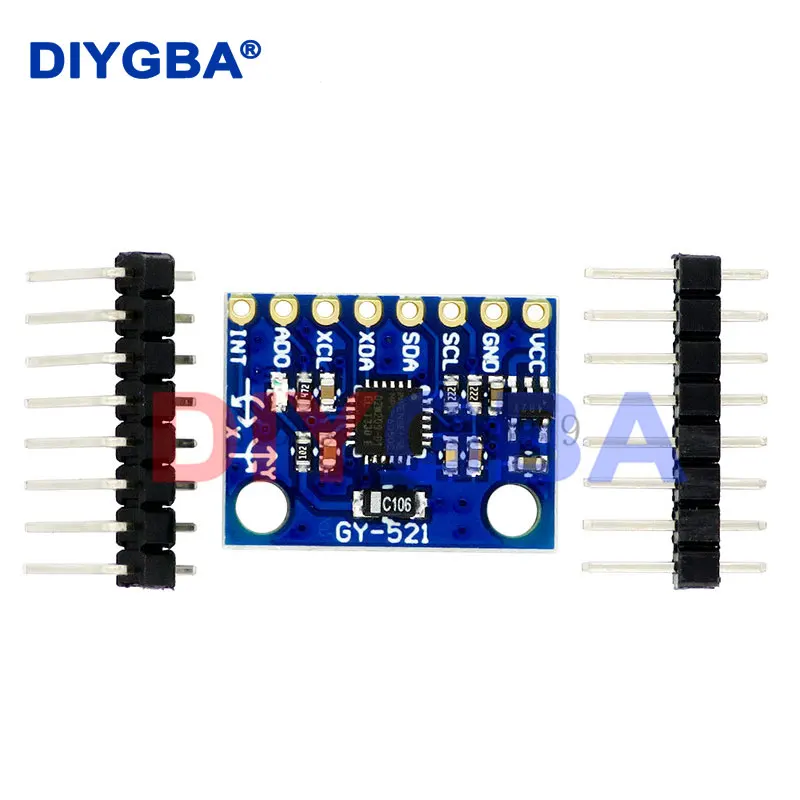 10PCS/LOT GY-521 MPU-6050 MPU6050 MPU 6050 Module 3 Axis Analog Gyro Sensors+ 3 Axis Accelerometer Module