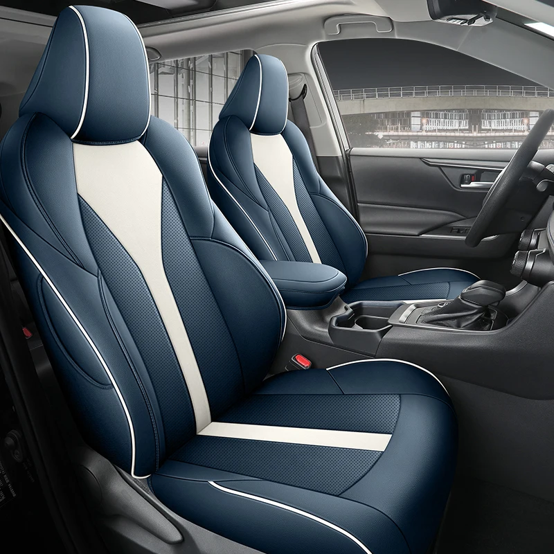 Special Car Seat Cover For Toyota CHR  2019 2020 2021 2022 2023 2024 Waterproof Leather Fit Protective Cushion 5 Seats Full Set