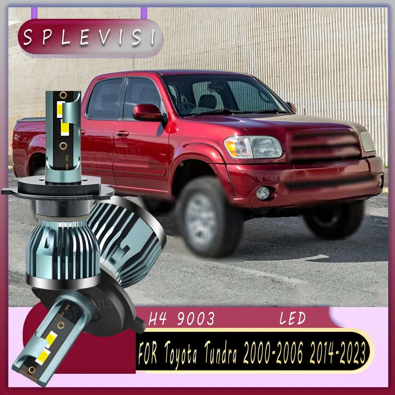 

H4 9003 Tool-Free Longevity Brighter than Halogen IP68 Rated LED Headlight 1:1 Mini Size For Toyota Tundra 2000-2006 2014-2023
